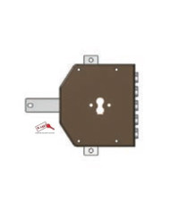 POTENT SERRATURA QUINTUPLA SX CIL ART 581CE