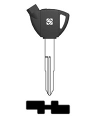 SZ29RMP CHIAVE AUTO TESTA PLASTICA