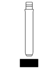 HU134CH INSERTO CHIAVE AUTO IRFH