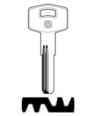 FI4R CHIAVE CILINDRO PUNZONATA