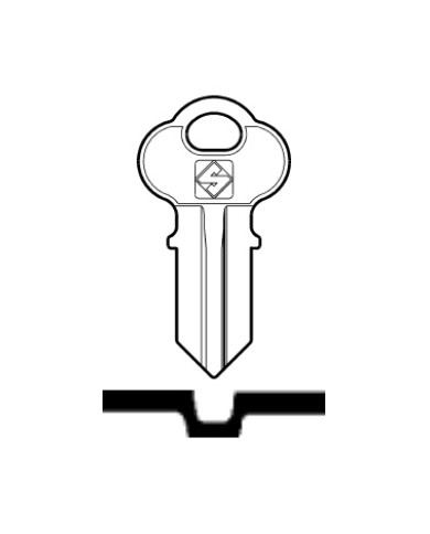 CH1 CHIAVE AUTO TESTA FERRO