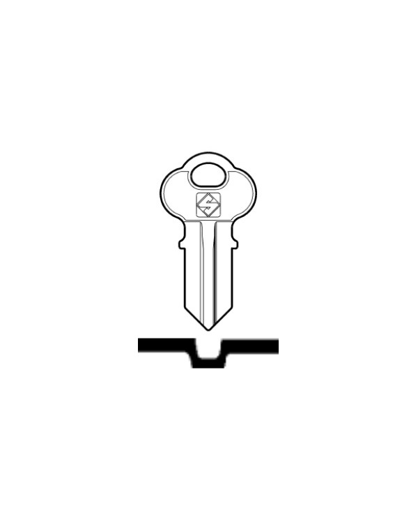 CH1 CHIAVE AUTO TESTA FERRO