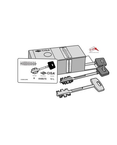 CISA CAMBIO FACILE 3 CHIAVI ART 0652001