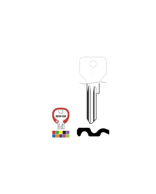 CS119SK CHIAVE COLORATA SILKY