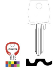 AGB1RSK CHIAVE CILINDRO COLORATA