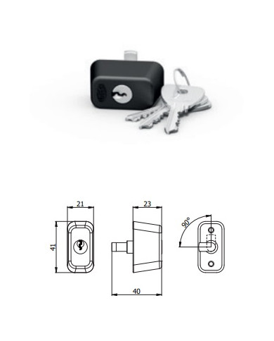 OMEC BLOCCHETTO DI CHIUSURA 1 MANDATA ART 210