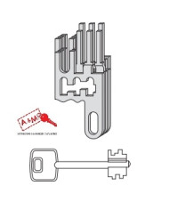 CISA GRUPPO LAMELLARE IN ACCIAIO PER SERIE 57215