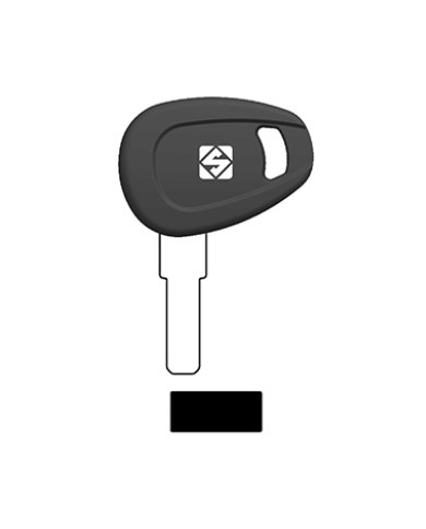 GIV1P CHIAVE AUTO TESTA PLASTICA