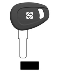 GIV1P CHIAVE AUTO TESTA PLASTICA