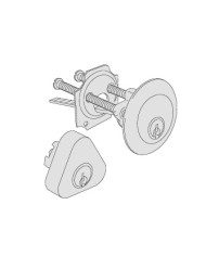 CISA COPPIA CILINDRO STACCATO ART 02104