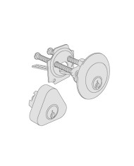 CISA COPPIA CILINDRO STACCATO ART 02146