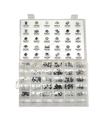 KIT PULSANTI PER RADIOCOMANDI CHIAVI AUTO