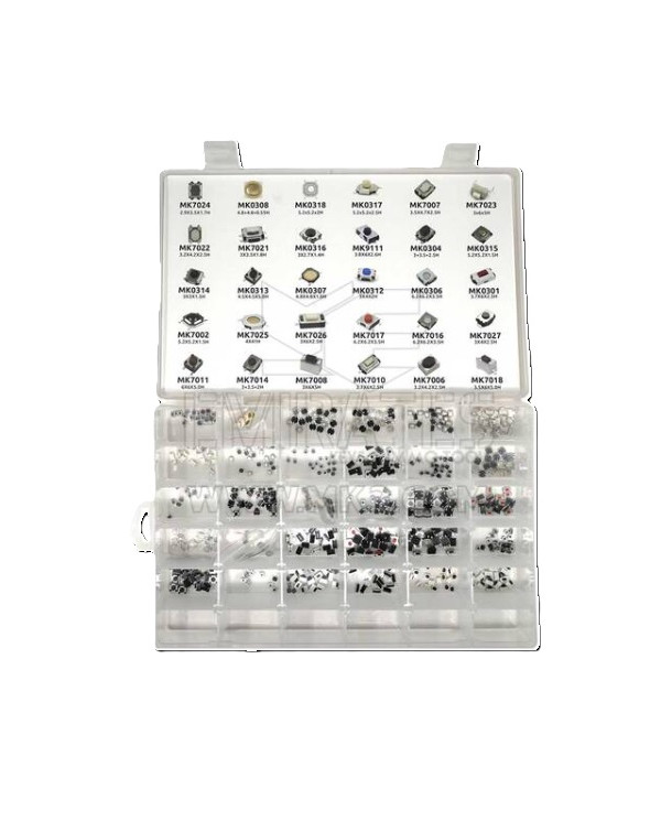 KIT PULSANTI PER RADIOCOMANDI CHIAVI AUTO