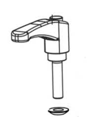 MANIGLIA MORSETTO PER FAST BIT D944075ZR