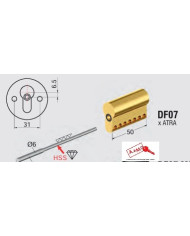 DISEC DIMA DI FORATURA PER CILINDRI DF07O