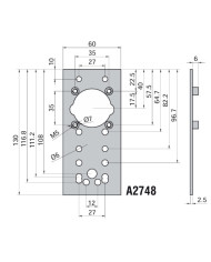 DISEC PIASTRA DI FISSAGGIO PER MG220
