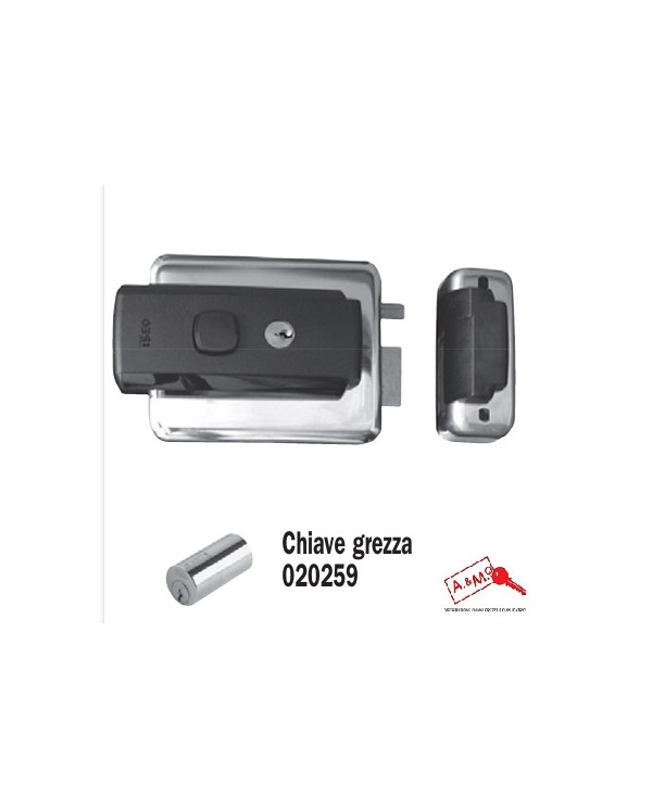 ISEO ELETTROSERRATURA SERIE 52N INOX CIL FISSO