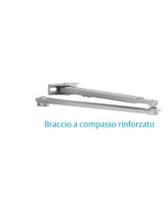 BRACCIO AEREO NERO PER CHIUDIPORTA DC347