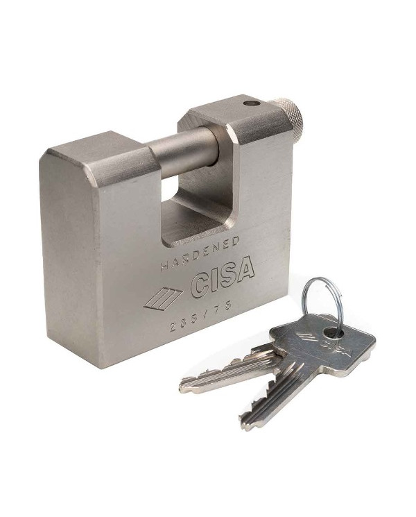 LUCCHETTO CISA TOP IN ACCIAIO MM 66 ART 2855L