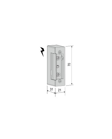 CISA INCONTRO ELETTRICO 12V CA ART 15100