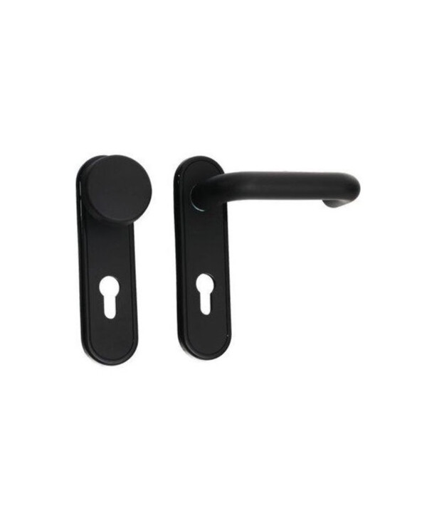 CISA COPPIA MANIGLIA CON POMOLO E FORO CILINDRO