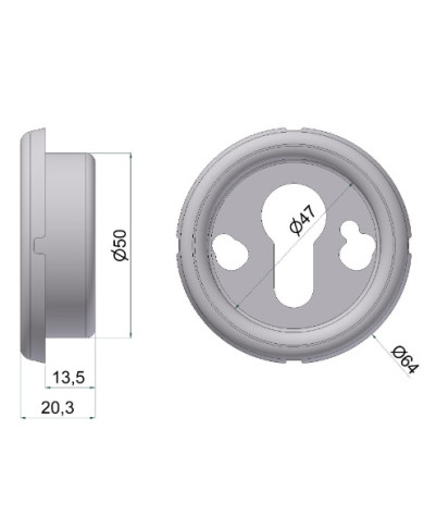 SECUREMME VASCHETTA ANTISTRAPPO DEFENDER H22