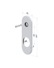 SECUREMME PLACCA 65X187 DM CS ART 4501KCS