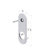 SECUREMME PLACCA 65X187 CIL CS ART 4500KCS