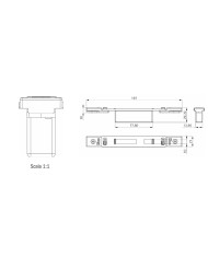 ISEO CONTROPIASTRA REGOLABILE ART 038721