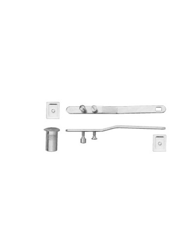 ISEO KIT PER COPPIA ASTE ESTERNE DRITTE O DEVIATE