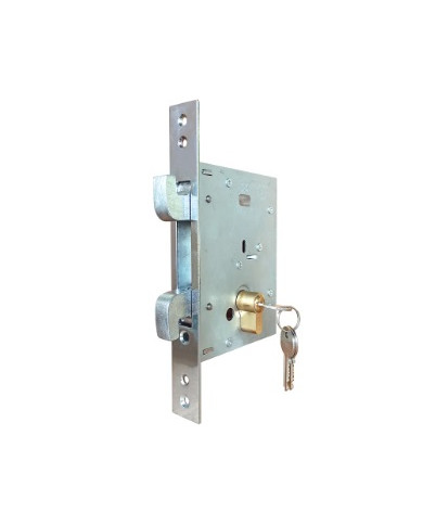 IBFM SERRATURA A DOPPIO GANCIO PER SCORREVOLI E60