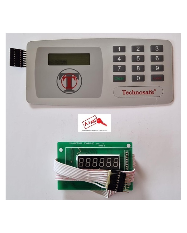 TECHNOMAX SCHEDA E TASTIERA PER CASSAF TE3-4