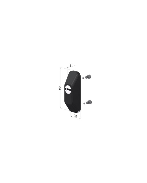 SECUREMME DEFENDER STRETTO NERO ART 4222EBK