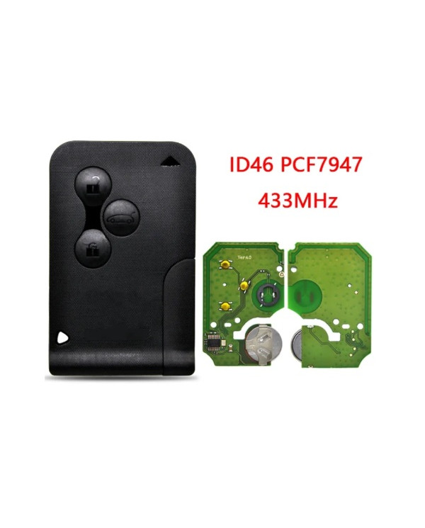 RADIOCOMANDO CHIAVE AUTO 3 PULSANTI RENAULT