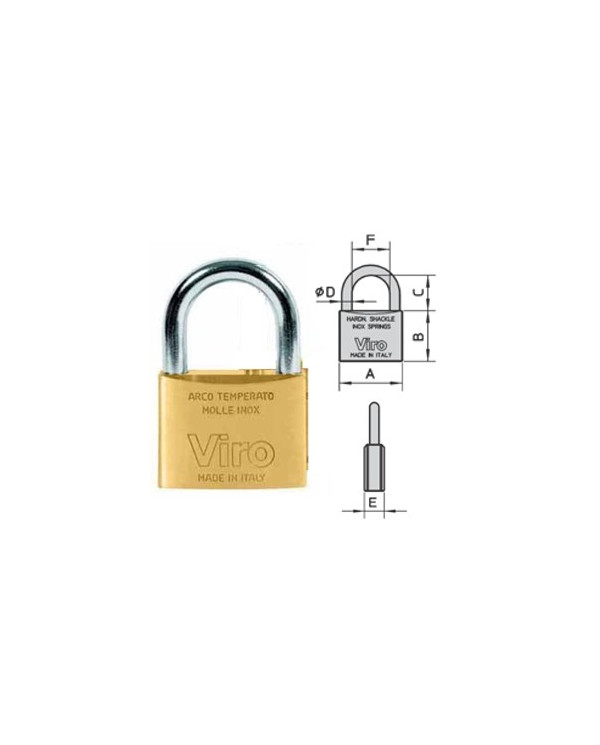 LUCCHETTO ARCO FAI BY VIRO MM 60 ART 556