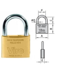LUCCHETTO ARCO FAI BY VIRO MM 70 ART 557