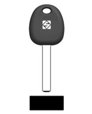 KIA10TE CHIAVE AUTO PREDISPOSTA CHIP