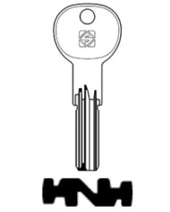 IE14X CHIAVE CILINDRO PUNZONATA