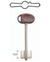 MOTTURA CHIAVE DOPPIA MAPPA 5MT21BP GAMBO 60