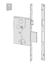 CISA SERRATURA INFILARE CILINDRO ART 56250.60