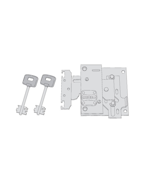 CISA SERRATURA PER CASSAFORTE SERIE 82010 11-21