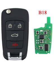 KD RADIOCOMANDO B18 4 PULSANTI UNIVERSALE