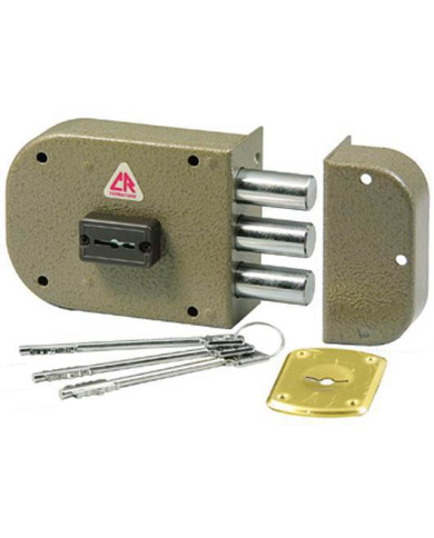 CR SERRATURA APPLICARE DM SOLO MAND SX ART 1800