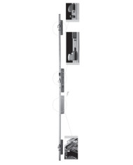 ISEO SERRATURA MULTIBLINDO EMOTION E35 DIN DX 7A36