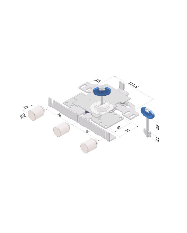 SECUREMME SERRATURA CASSAFORTE ART 2391SZB