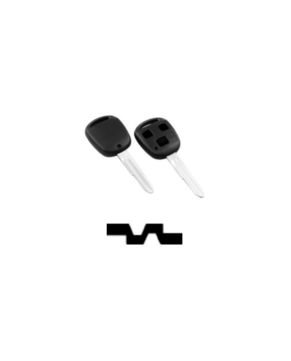 TOY41BRS8 GUSCIO CHIAVE AUTO 3 PULSANTI