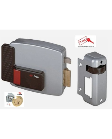 CISA ELETTROSERRATURA APPLICARE DA 60 SX ART 11610