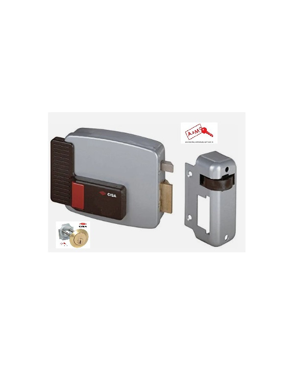 CISA ELETTROSERRATURA APPLICARE DA 60 SX ART 11610