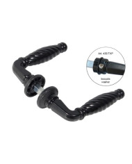 IBFM MANIGLIA NERA ALLUMINIO CON GRANO ART 435TX