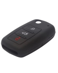 GUSCIO IN SILICONE PER RADIOCOMANDO VW NERO
